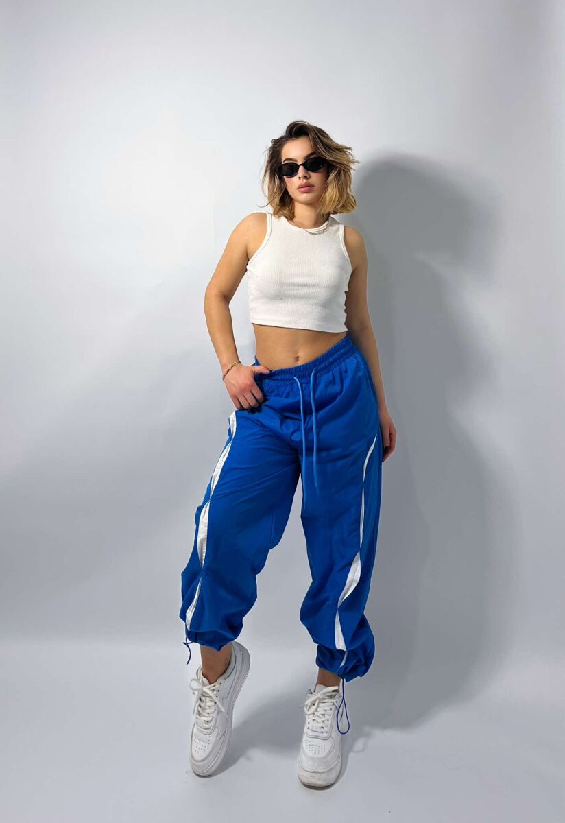 ONE COLOR JOGGING WOMEN SWEATPANTS LIGHTBLUE/BZ - 3