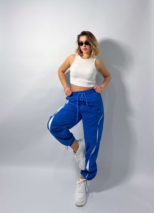 ONE COLOR JOGGING WOMEN SWEATPANTS LIGHTBLUE/BZ - 4