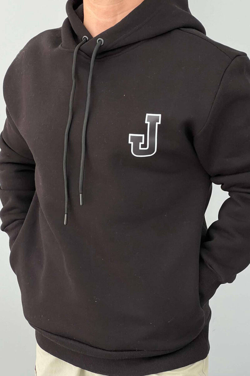JOKER BACK IMAGE MEN HOODIE BLACK/ E ZEZE - 1