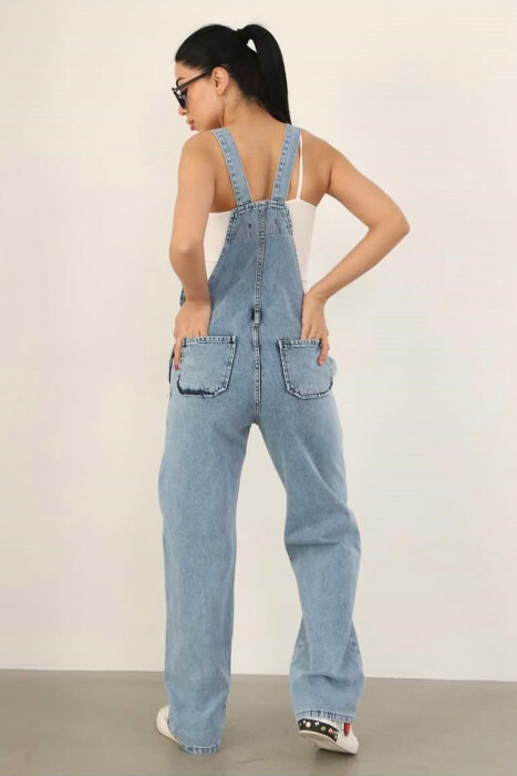 JUMPSUIT XHINS PËR FEMRA NË NGJYRËN BLU E ZBARDHUR - 9