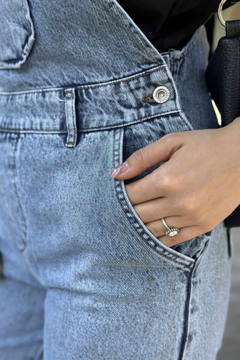 JUMPSUIT XHINS PËR FEMRA NË NGJYRËN BLU E ZBARDHUR - 6