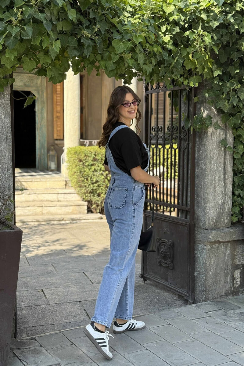 JUMPSUIT XHINS PËR FEMRA NË NGJYRËN BLU E ZBARDHUR - 8