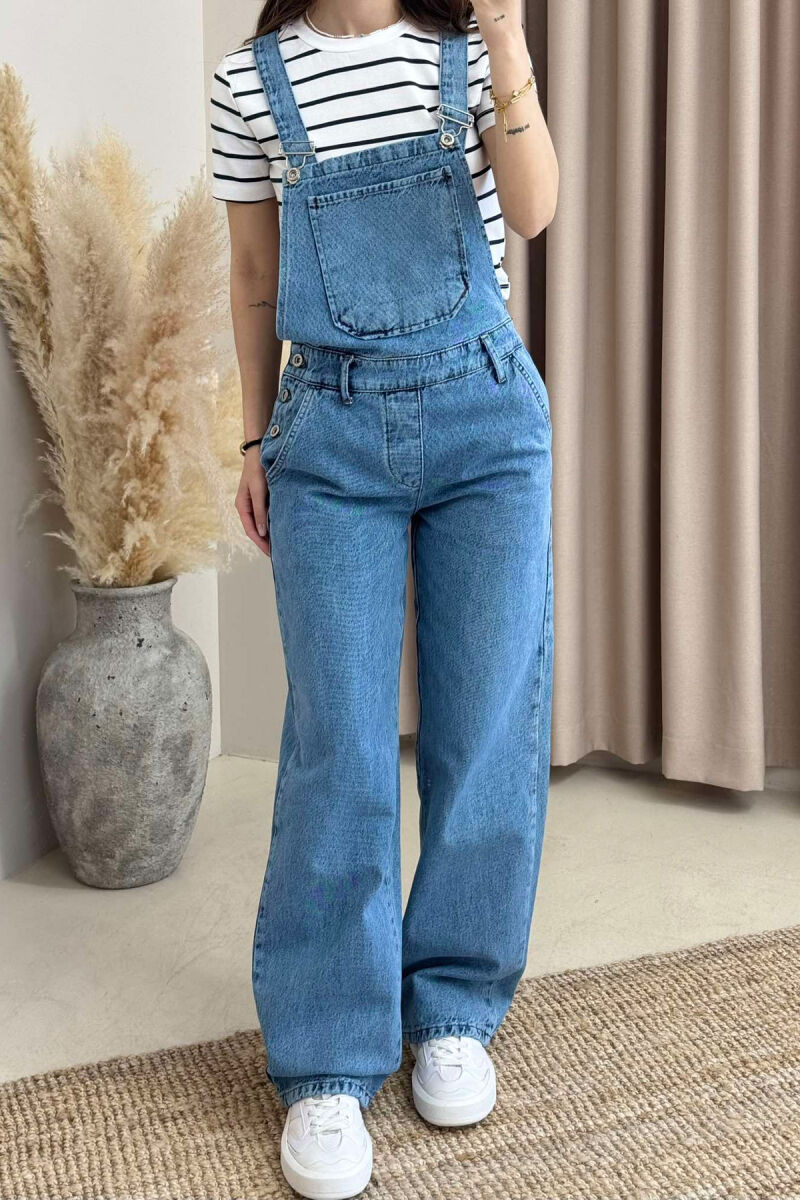 JUMPSUIT XHINS PËR FEMRA NË NGJYRËN BLU - 3