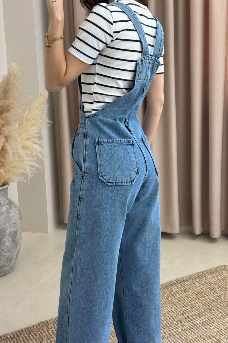 JUMPSUIT XHINS PËR FEMRA NË NGJYRËN BLU - 4