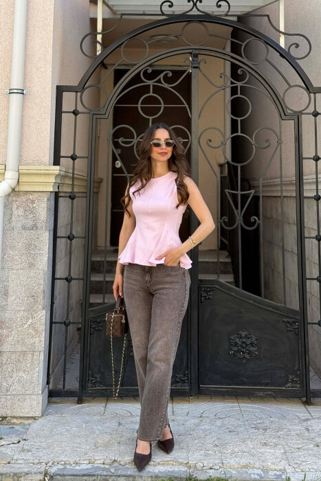 KANATJERE E THJESHTE PER FEMRA NE NGJYRE ROZE - 2