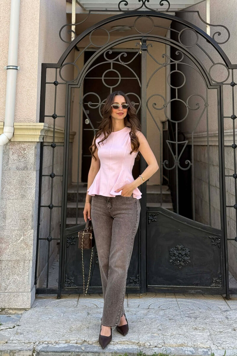 KANATJERE E THJESHTE PER FEMRA NE NGJYRE ROZE - 2