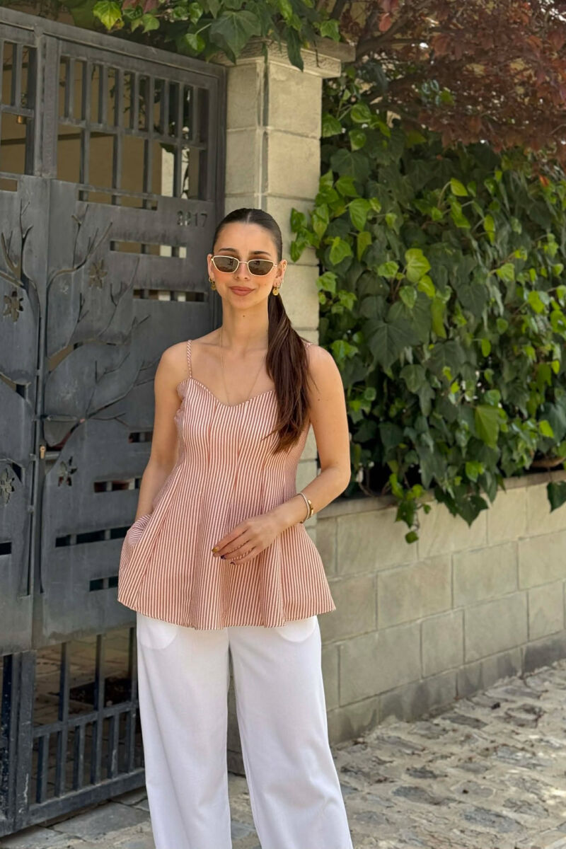 KANATIERE E THJESHTE ME VIJA PER FEMRA NE NGJYRE BEZHE - 1