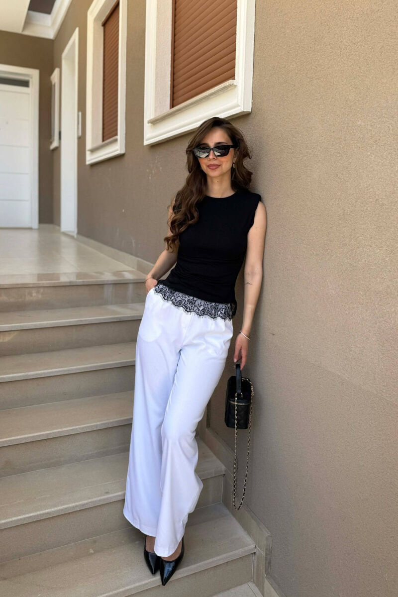 KANATJERE ME DETAJ DANTELLE PER FEMRA NE NGJYRE TE ZEZE - 2