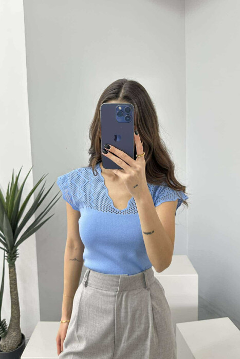 KANATJERE PËR FEMRA NË NGJYRËN BABY BLUE - 2