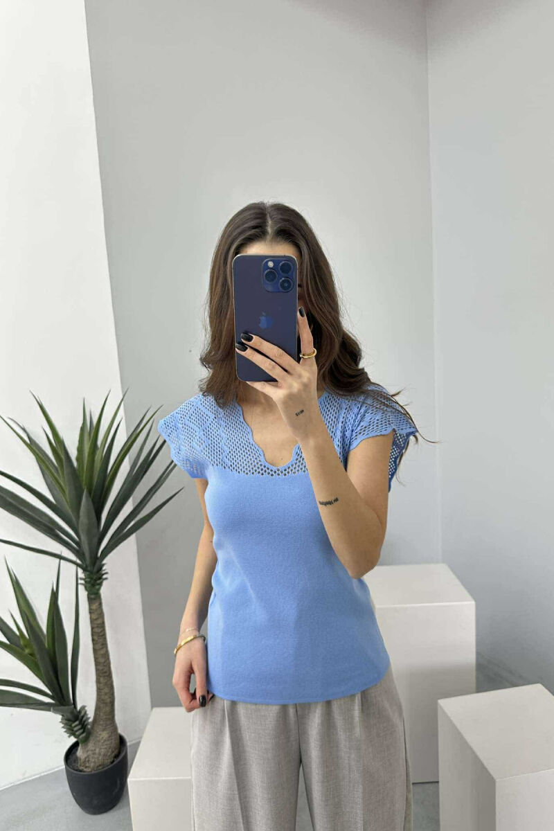 KANATJERE PËR FEMRA NË NGJYRËN BABY BLUE - 4
