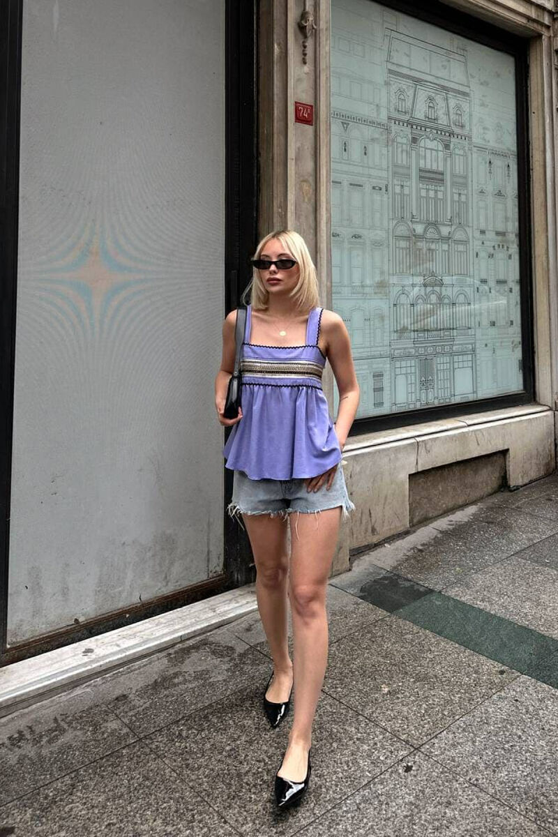 KANATJERE PËR FEMRA NË NGJYRËN LEJLA - 6
