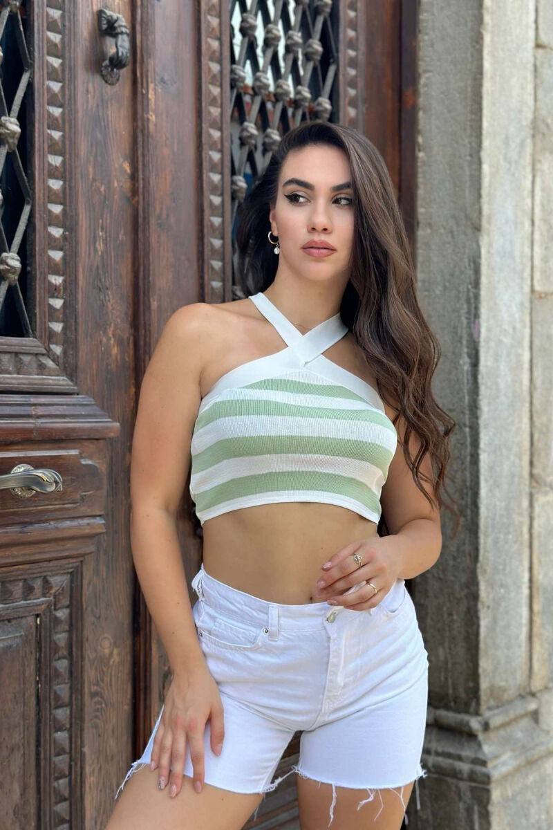 KANATJERE ME VIJA PËR FEMRA NË NGJYRËN MENTE - 2
