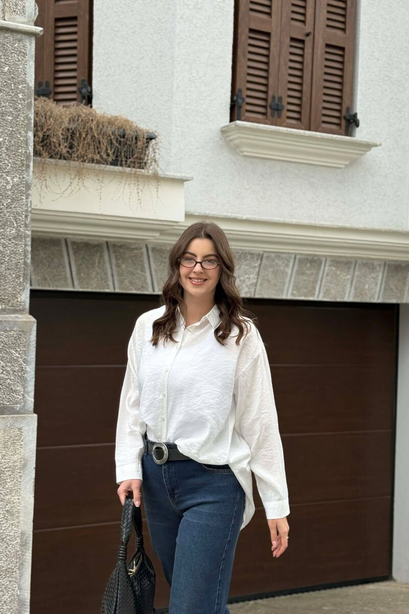 KEMISHE E THJESHTE NJE NGJYRESHE PER FEMRA NE NGJYRE TE BARDHE - 1