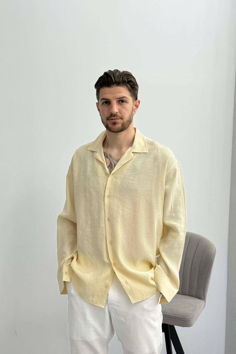 KEMISHE E THJESHTE NJE NGJYRESHE PER MESHKUJ NE NGJYRE BEZHE TE ZBARDHUR - 1