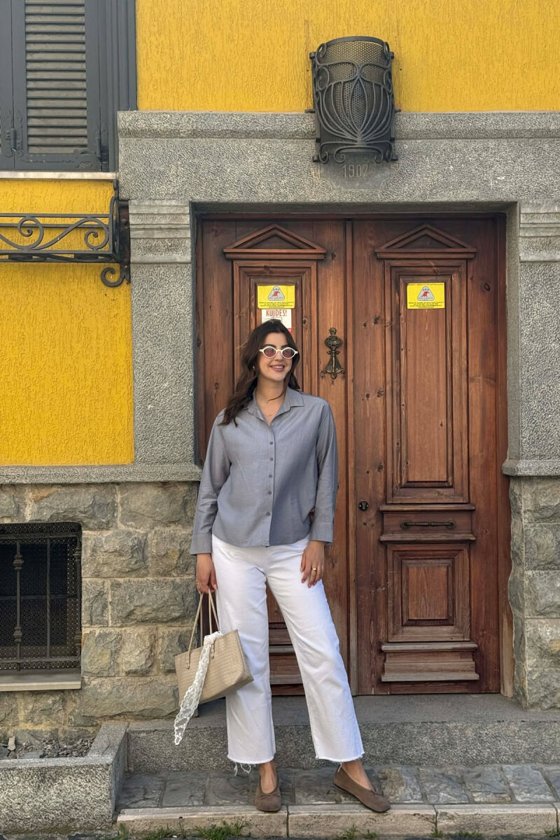 KEMISHE E THJESHTE PER FEMRA NE NGJYRE GRI - 5