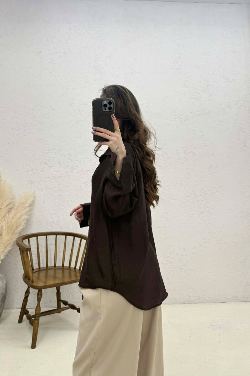 KEMISHE E THJESHTE PER FEMRA NE NGJYRE KAFE - 3