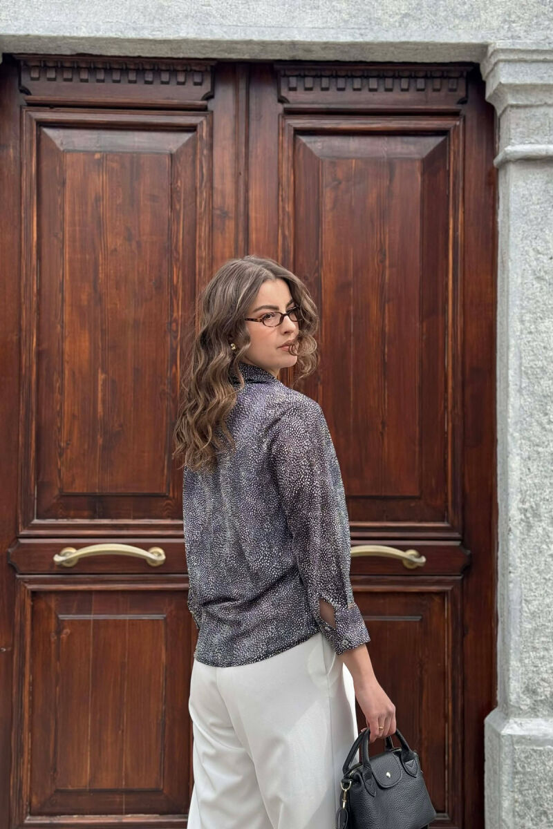 KEMISHE ELEGANTE ME PRINT MODERN PER FEMRA NE NGJYRE TE ZEZE - 3