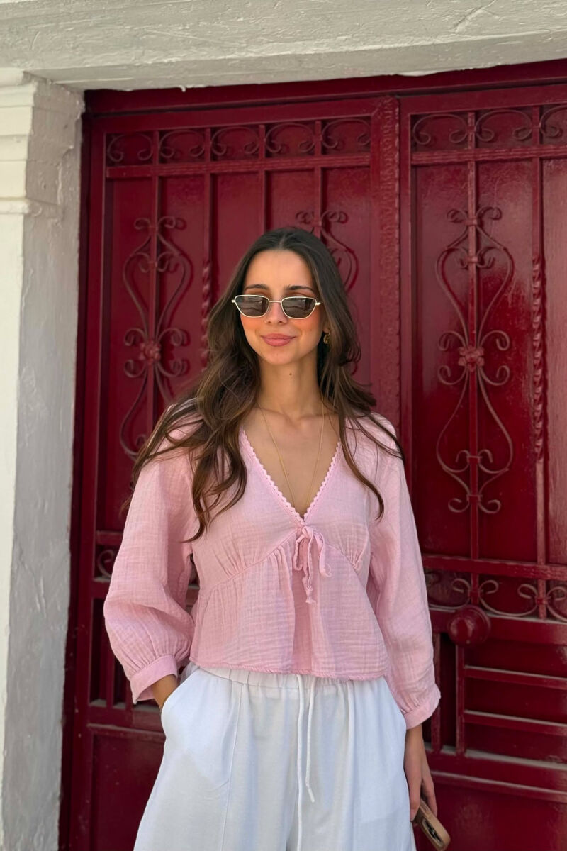 KEMISHE LINO PER FEMRA NE NGJYRE ROZE - 1