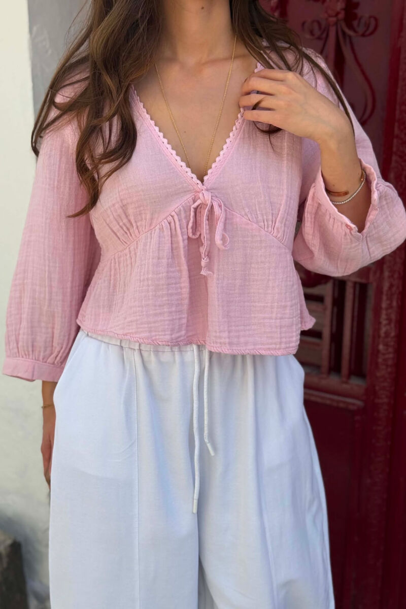 KEMISHE LINO PER FEMRA NE NGJYRE ROZE - 2