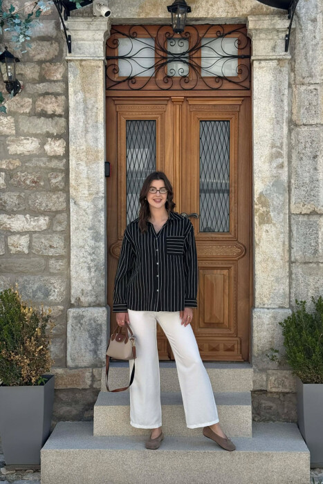 KEMISHE ME DIZAJN ME VIJA ME XHEP PARA PER FEMRA NE NGJYRE TE ZEZE - 3