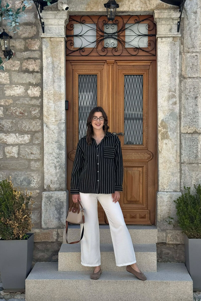 KEMISHE ME DIZAJN ME VIJA ME XHEP PARA PER FEMRA NE NGJYRE TE ZEZE - 3