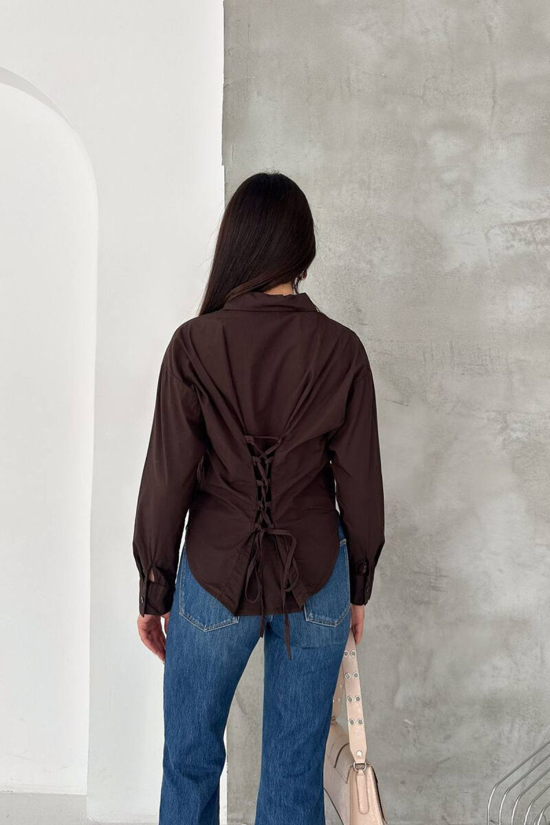 KEMISHE ME LIDHESE PER FEMRA NE NGJYRE KAFE - 3