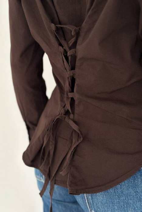 KEMISHE ME LIDHESE PER FEMRA NE NGJYRE KAFE - 4