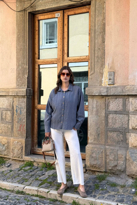 KEMISHE ME VIJA PER FEMRA NE NGJYRE GRI TE ERRET - 5