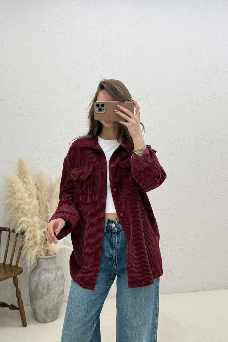 KEMISHE ME XHEPA PARA PER FEMRA NE NGJYRE VISHNJE - 2