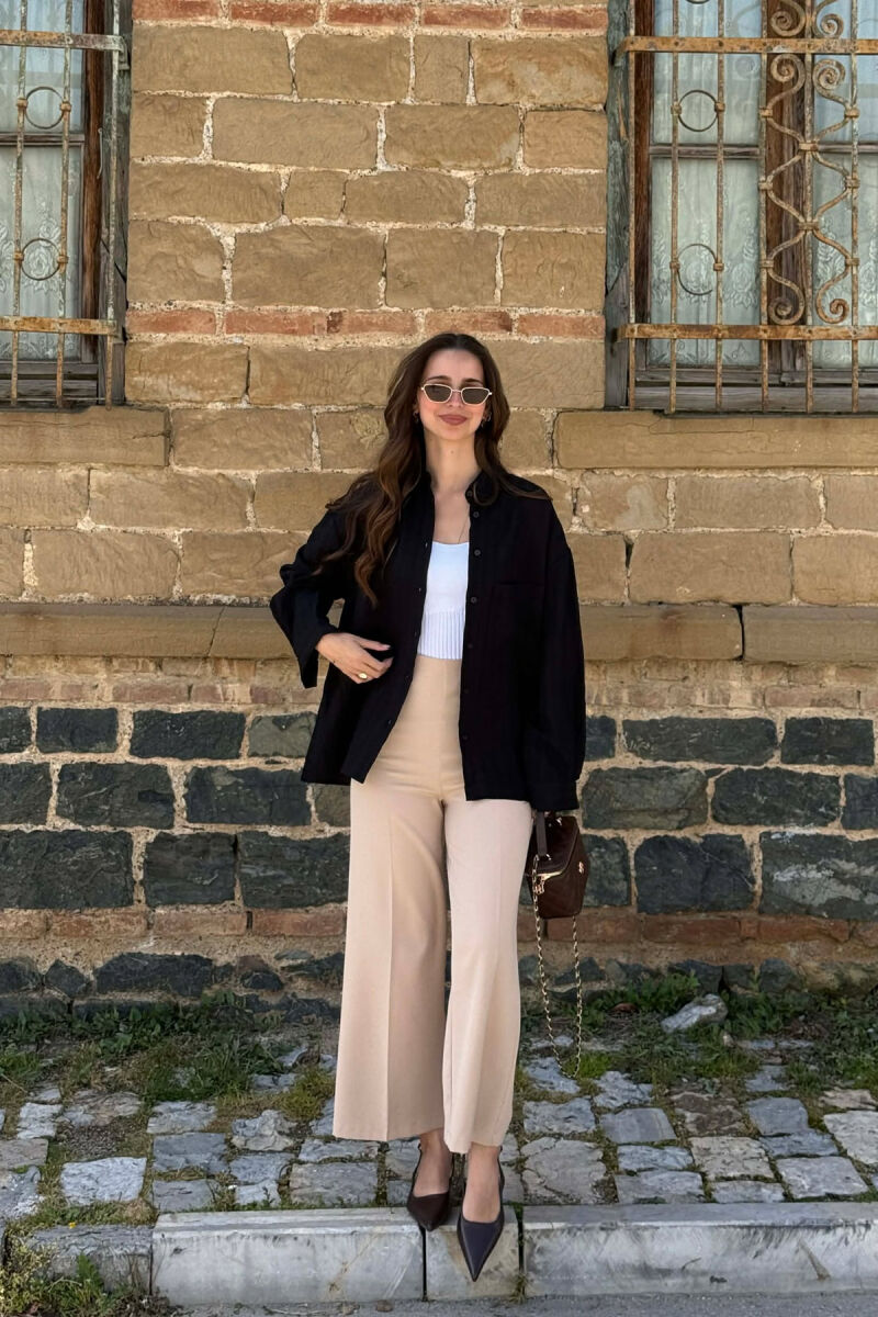 KEMISHE NJE NGJYRESHE ME XHEP NE PJESEN PARA PER FEMRA NE NGJYRE TE ZEZE - 5