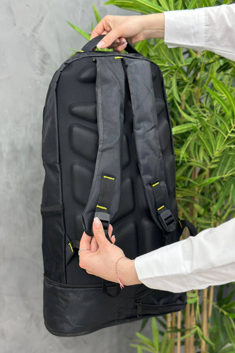 KINGBAG ZIPPER TRAVELING BAG BLACK/ E ZEZE - 2