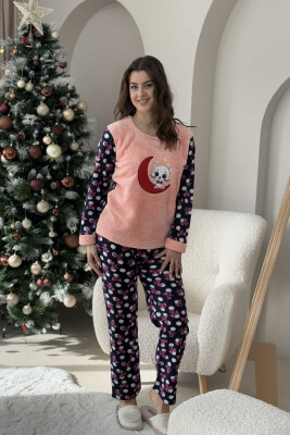 KITTEN IMAGE WOMEN PYJAMAS POWDER/PUDER 