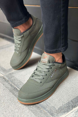 LACING PLATFORM MEN SNEAKERS GREEN/JESHILE 