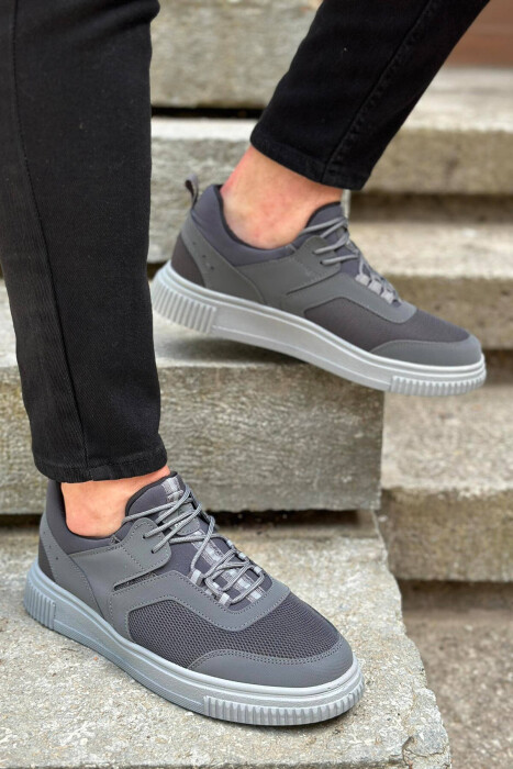 LACING SIMPLE MAN SHOES GREY/GRI - 2