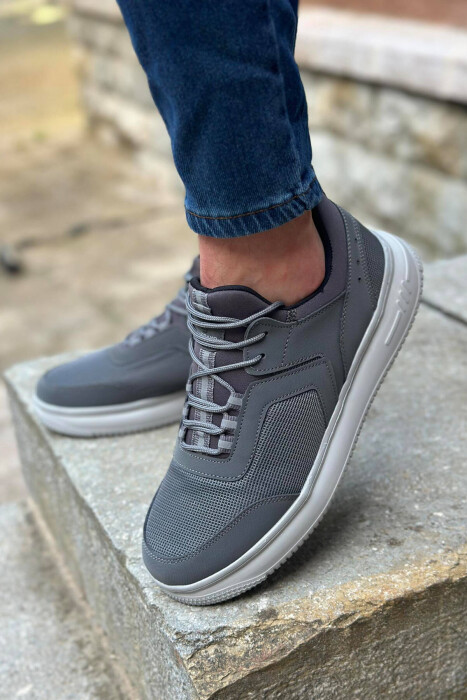 LACING SIMPLE MAN SNEAKERS GREY/GRI - 2