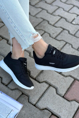 LACING SIMPLE WOMAN SNEAKERS LTH BLACK-WHITE/ZB LK 