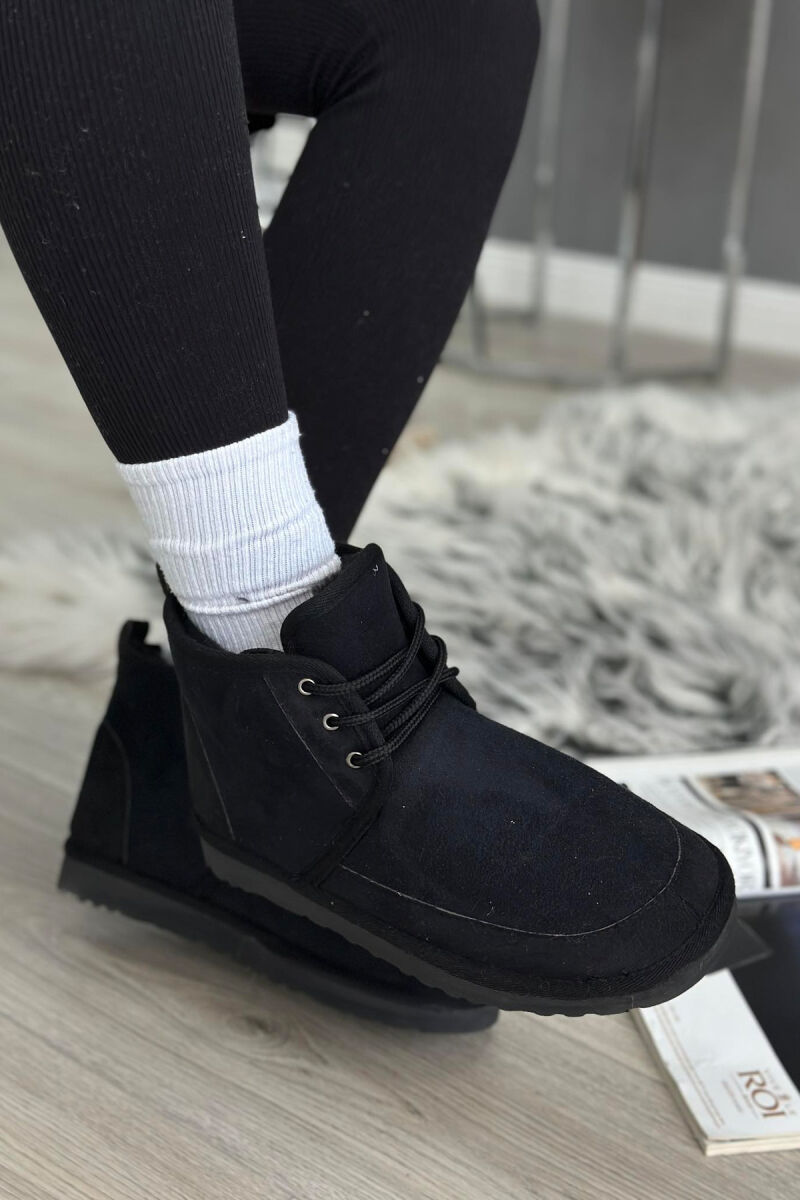 LACING SIMPLE WOMAN UGG BLACK/ E ZEZE - 3