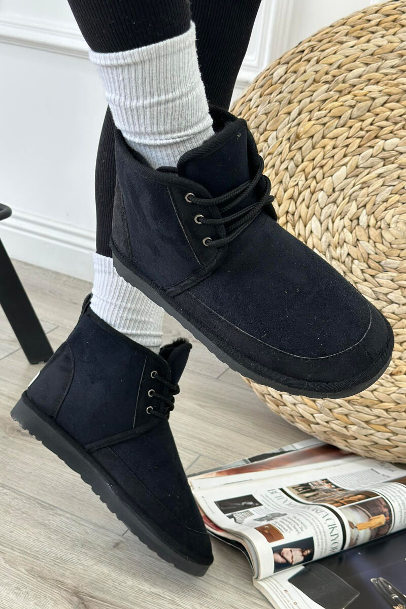 LACING SIMPLE WOMAN UGG BLACK/ E ZEZE - 4