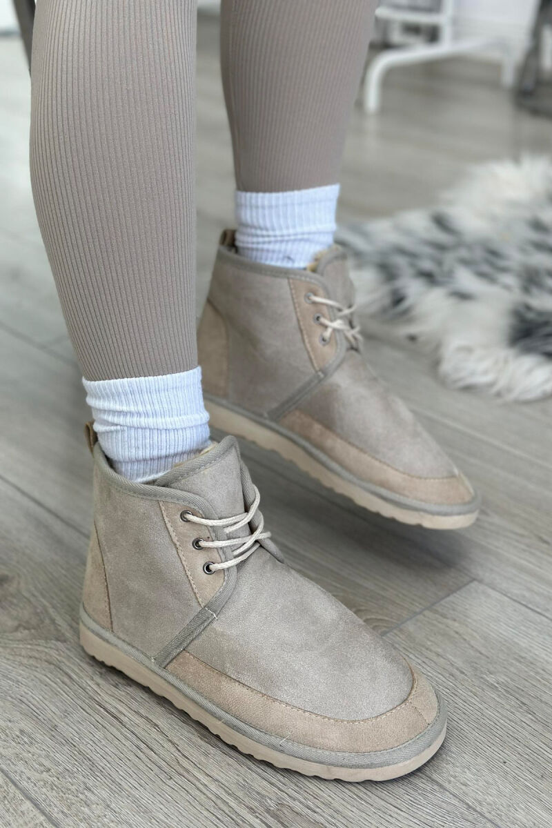 LACING SIMPLE WOMAN UGG CREAM/KREM - 1