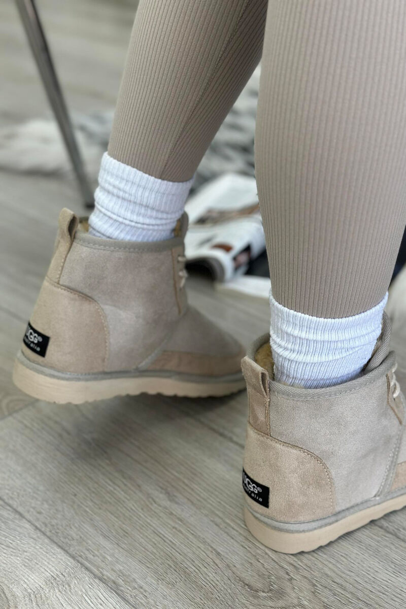 LACING SIMPLE WOMAN UGG CREAM/KREM - 4