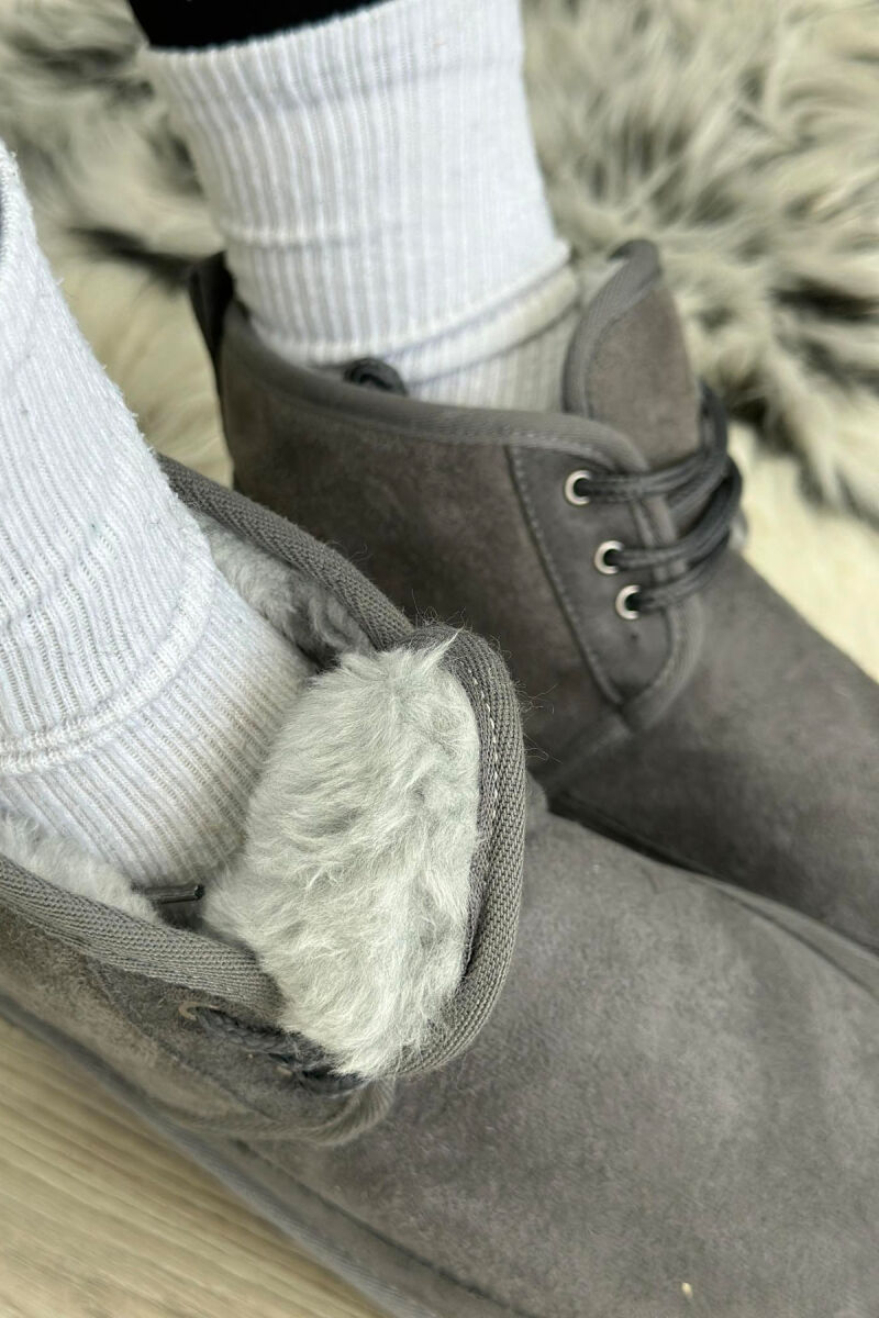 LACING SIMPLE WOMAN UGG GREY/GRI - 4