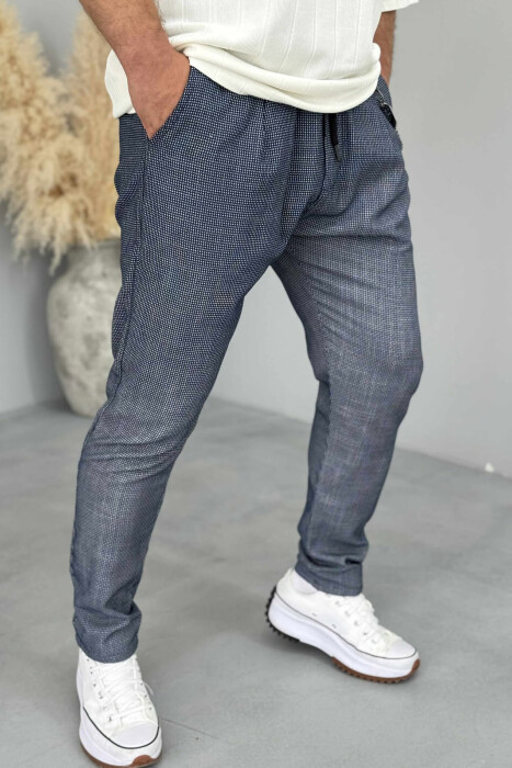 LACINGS SIMPLE MEN PANTS BLUE/BLU - 2