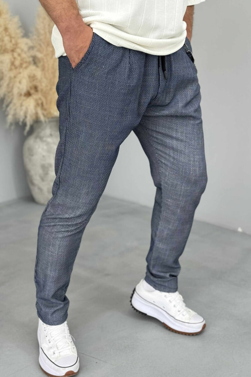 LACINGS SIMPLE MEN PANTS BLUE/BLU - 2
