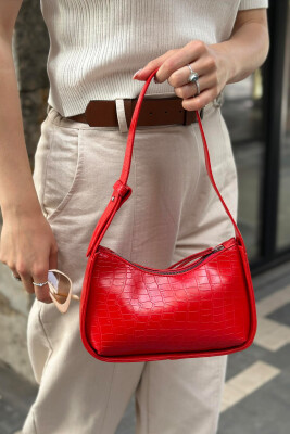 LEATHER BAG WOMAN RED/E KUQE 