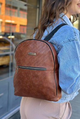 LEATHER WOMAN BAG BROWN/KAFE 