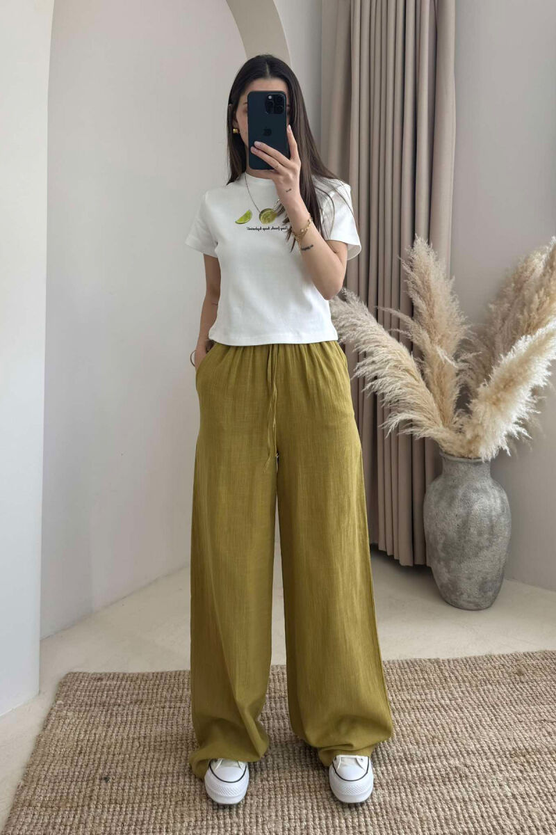 LEMON LOGO WRITTINGS SIMPLE WOMEN T-SHIRT WHITE-E BARDHE - 5
