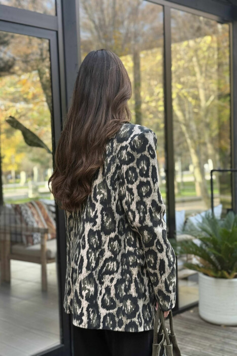 LEO DESIGN CLASSIC WOMEN JACKET GREEN/JESHILE - 6