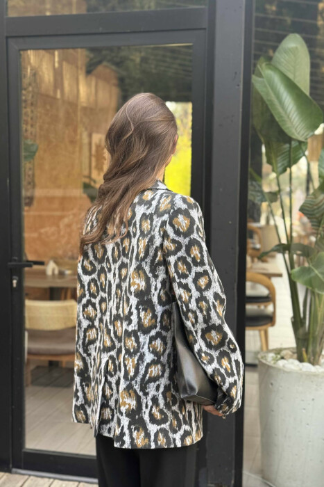 LEO DESIGN CLASSIC WOMEN JACKET GREY/GRI - 6