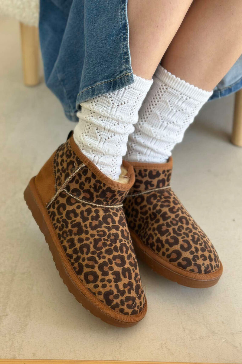 LEO DESIGN WARM WOMEN UGG LEO/LEOPARD - 1