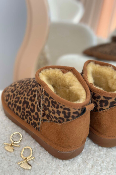 LEO DESIGN WARM WOMEN UGG LEO/LEOPARD - 2